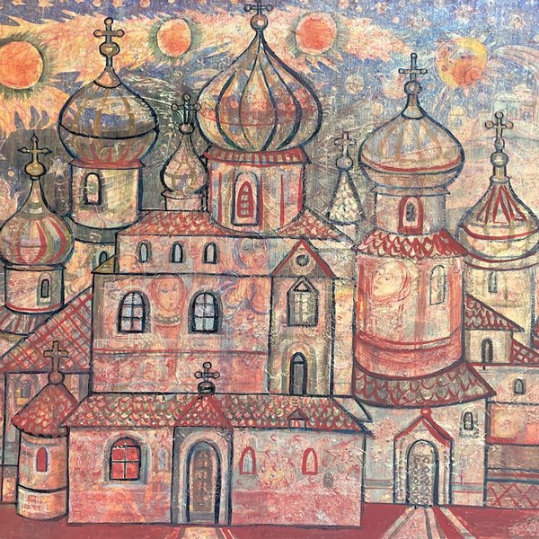 Oil painting by Anne Marie Adonyi