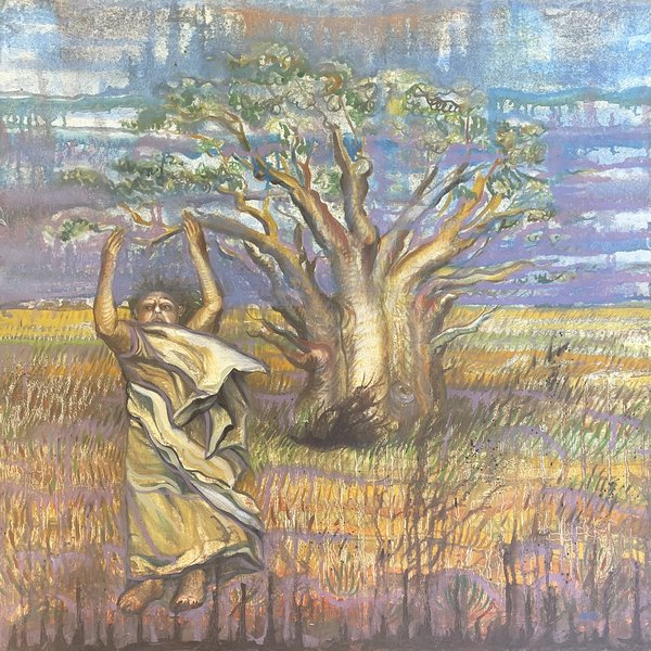 Oil painting by Anne Marie Adonyi