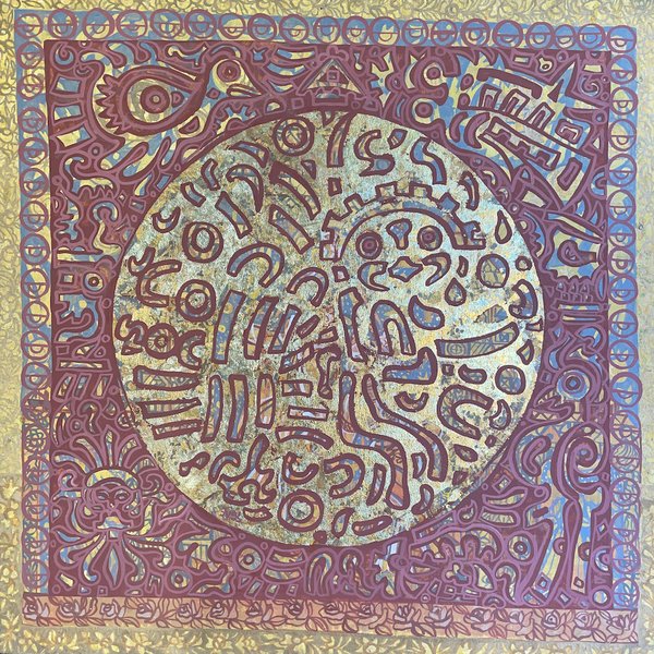 Oil painting by Anne Marie Adonyi