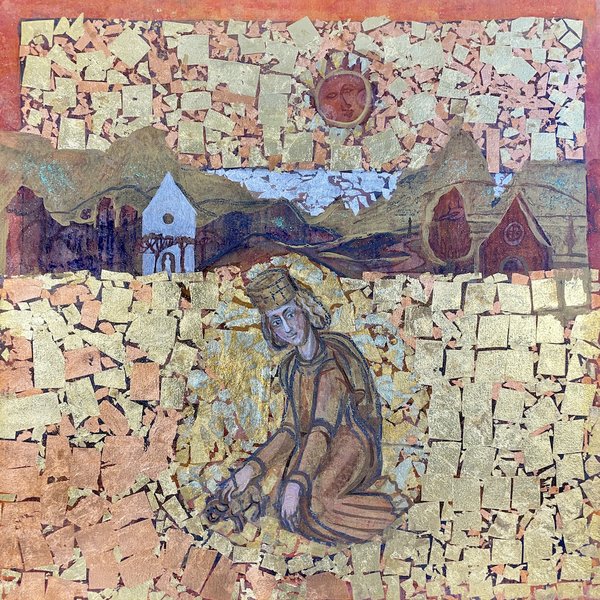 Oil painting by Anne Marie Adonyi