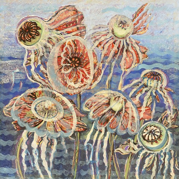 Oil painting by Anne Marie Adonyi