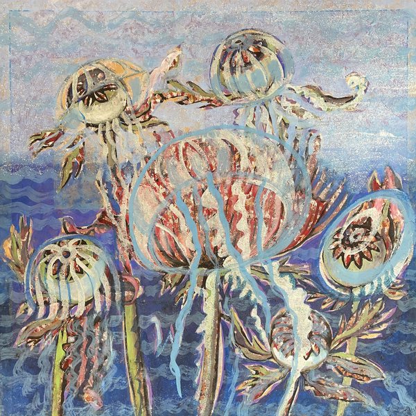 Oil painting by Anne Marie Adonyi