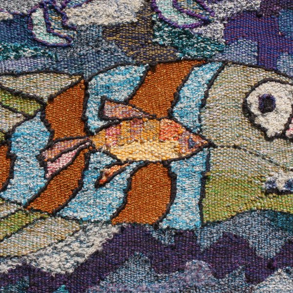 Tapestry detail by Anne Marie Adonyi